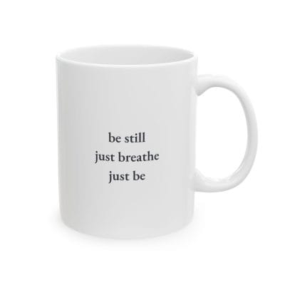 Be Still Lyric Coffee Cup (Ceramic)